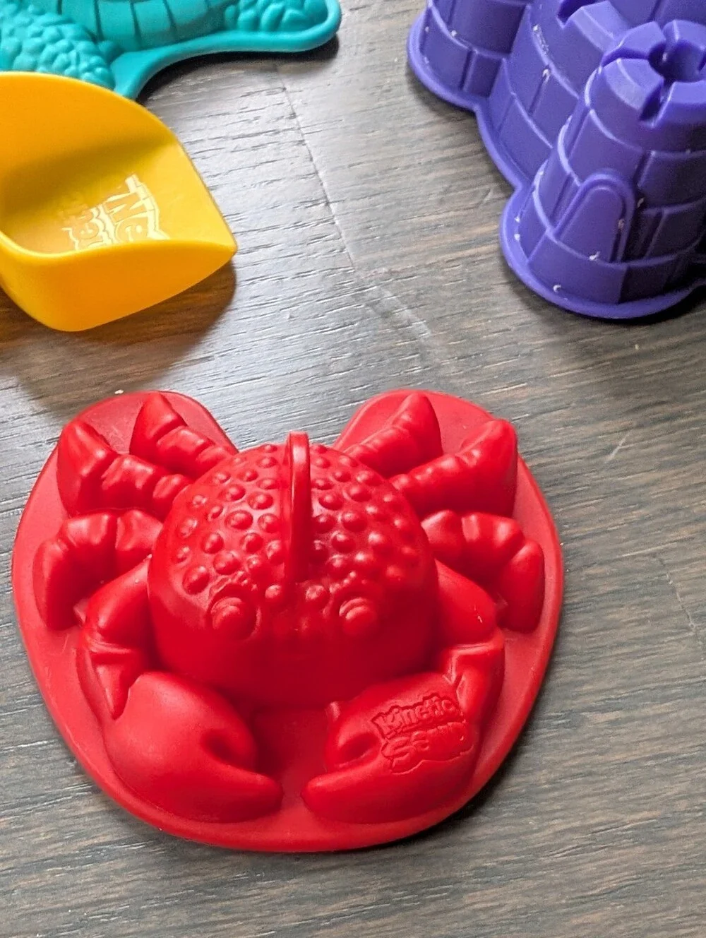 Kinetic Sand Mold Toy Set, 4-Pack